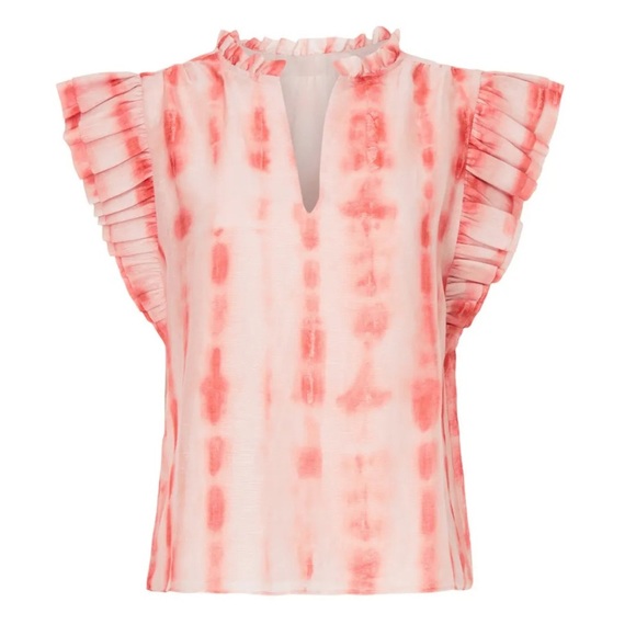 Marie Oliver “Merritt” Pink Tie-Dye Top – Size Medium - Picture 1 of 5